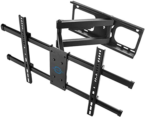 deleyCON Universal TV Wandhalterung 37-70 Zoll (94-178cm) - Neigbar Schwenkbar Belastbar bis 60Kg - bis VESA 600x400mm - Wandabstand Variabel