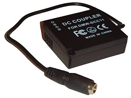 vhbw DC Kuppler Netzadapter kompatibel mit Panasonic Lumix DC-TZ91, DMC-TZ202 Kamera, Digitalkamera, DSLR, Spiegelreflex