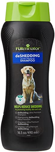 FURminator Champú deShedding Ultra Premium para perros, 490 ml
