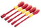 Wiha 32292 Isoliertes Steckschlüssel-Set, Zoll, 1000 Volt, 5-teilig