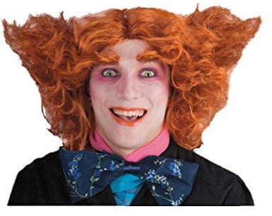 Horror-Shop Perücke, Rot vom Verrückten Hutmacher