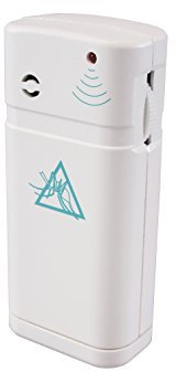 POLY POOL - PP1602 Repellente ad Ultrasuoni Elettronico Anti Zanzare Portatile - per Protezione Efficace - per Esterno e Interno - Bianco