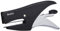 Leitz Heftzange aus Metall, Für 15 Blatt, Ergonomisches Design, Hinterlademechanik, Für Heftklammern P2 (Nr. 10), Satin Schwarz, Style-Serie, 55640094