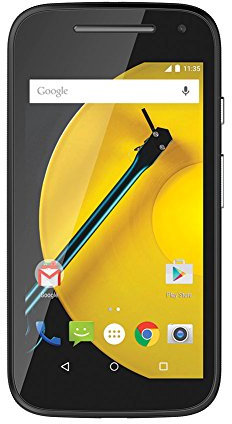 Motorola Moto E - Smartphone libre Android (pantalla 4.5, cámara 5 Mp, 8 GB, Quad-Core 1.2 GHz, 1 GB RAM), negro