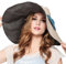 Maitose™ Frauen-UV Schutz Strand Wide Brim Fischerhut Beige
