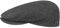 Lipodo Sport Flatcap - Schiebermütze Damen Herren - Flache Mütze mit Schirm - sportliche Schirmmütze Übergangszeit und Winter anthrazit 49 cm