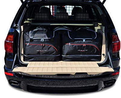 KJUST Dedizierte Kofferraumtaschen 5 stk kompatibel mit BMW X5 E70 2006-2013