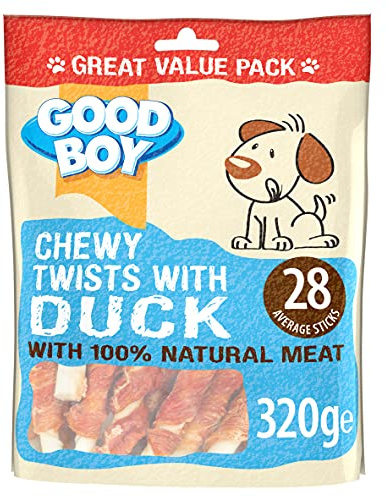 Armitage Good Boy Chewy Twists with Duck, 320g