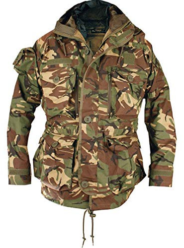 KUK SAS Windproof DPM Woodland Camouflage Windproof Smock/Jacket (XXL)