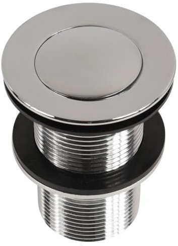 Oriental Galerie ® PopUp Abflussventil Ablauf für Waschbecken Ohne Überlauf Abflussverschluss Küche Bad Ventil Nr. 2