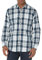 Amazon Essentials Men's Regular-Fit Long-Sleeve Casual Poplin Shirt, White Navy Large Plaid, XL