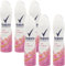 6er Pack - Rexona Women Deospray - Sexy Bouquet - mit Aluminium - 150 ml