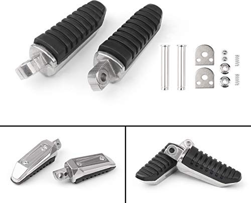 Topteng Repose-pieds arrière pour Su-zu-ki V-Strom DL 650 GSX 1250 1300 GSR 600