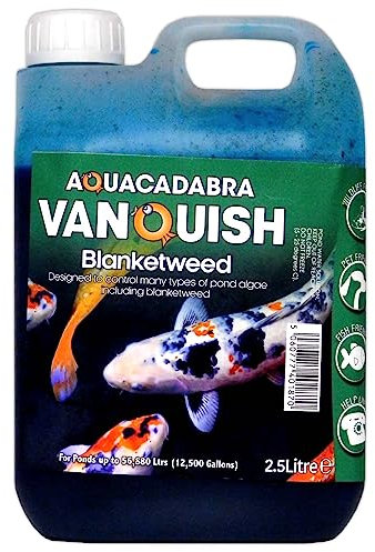 Aquacadabra Vanquish Blanketweed Pond Water Solution Remove Nuisance Algae Blanket Weed 2.5L