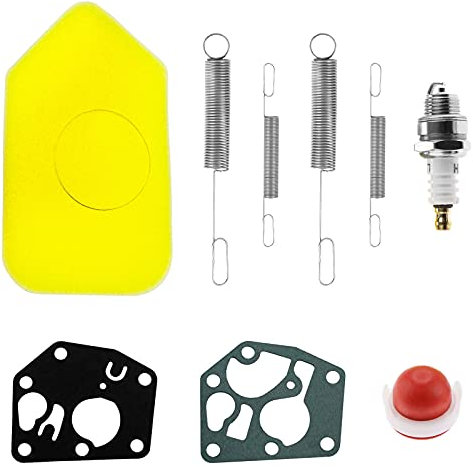 9 pezzo Primavera Air Filter 698369 4216 Guarnizione Diaframma 495770 795083 Kit di lampadina primer 694394 494408 Motori 5099 5088 3.5-4.5 HP Molle governatore con carburatore Diaphragm Sostituzione