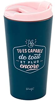 Mr Wonderful Taza térmica take away - Eres capaz de todo y más