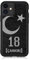 aina Kompatibel mit iPhone 12 Pro Hülle Leder Case Schwarz Türkei Flagge 18 Cankiri Lederhülle Cover Türkiye Handyhülle