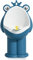 Frog Pee Training,Standing Potty Training Urinal for Boys Toilet with Funny Aiming Target - DEEP Blue