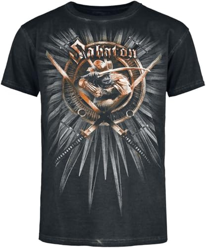 Sabaton Shiroyama Männer T-Shirt Charcoal Band-Merch, Bands S