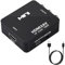 VOSSOT HDMI to AV Adapter, Video Converter RCA to HDMI with USB-C Cable Supports 1080P 60Hz Video Audio Converter Adapter for PS2/PS4/PC/Xbox/VCR/TV/DVD