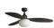 FARO BARCELONA 34301-11L - PALMA M Ventilador marrón IP44 E27