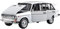 NALora Motorfahrzeuge Replika Auto 1/24 Für Lada NIVA Klassische Auto Legierung Auto Modell Diecast Metall Fahrzeuge Auto Modell Hohe Simulation Sammlung Originalgetreue Nachbildung (Color : White)