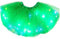 Tütü Rock für kleine Mädchen Tüllrock Kinder Stern LED Lichter Minirock LED Lichterkette Tutu für Ballett Prinzessin Tanzrock tanzkleid（Grün