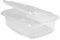 EuroPacking Envases Microondas PP - 50 Und, Tapers para Comida, recipiente desechable, Taper Plástico, Envases de Plástico con Tapa, Tapper rectangular reutilizable (Envase Microondas 750cc)