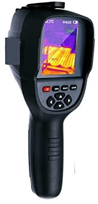 Caméra thermique, Imageur thermique infrarouge RX-500 Test de tuyau de chauffage par le sol de circuit imprimé portable Détection électronique Caméra d'imagerie thermique HD,Reconnaissance rapide des