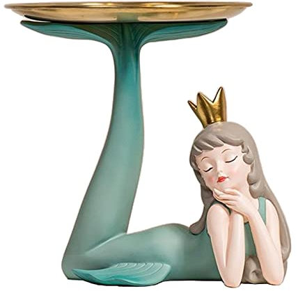 WIPPWER Meerjungfrau Outdoor Garten Statue Home Office Zimmer Landschaft Dekoration Einfache Skulpturen Geburtstag