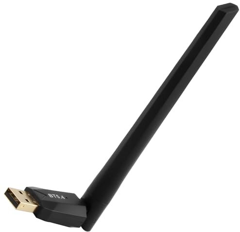 Adaptador Bluetooth USB 5.4, 150M Long Range Dongle Bluetooth para PC (EDR & BLE), Plug & Play, para Ordenador, Portatil, Ratón, Teclado, Altavoz, Compatible con Windows 7/8.1/10/11