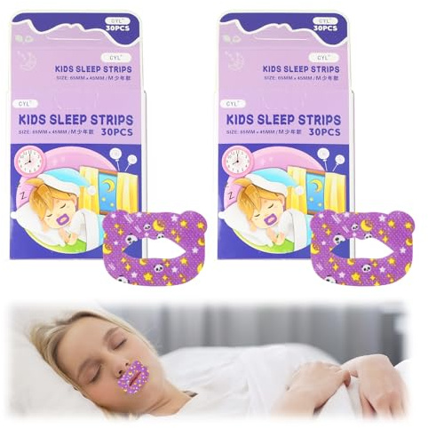 60 Stück Mundpflaster Schlafen,Mouth Tape for Sleeping,Mund Tape Schlaf Anti Schnarch Besser Schlafen,Mundpflaster Gegen Schnarchen,Mundband für Nasenatmung,im Schlaf Mund Pflaster Zum Schlafe