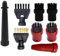 8 accesorios de limpiador de vapor para limpiador de vapor Karcher SC1 SC2 SC3 SC4 SC5, incluye cabezal de cepillo de limpieza a vapor y boquilla