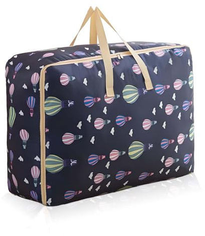 Large Storage Bags With Zips, Under Bed Storage Bag with Zip Large Laundry Bags Duvet Bag Storages Foldable Thicken Blanket Storages, Suitable for Clothes Quilt Pillows Blankets