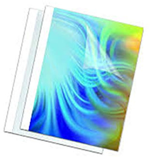 Fellowes Standard Couverture de reliure Thermique 8 mm Blanc