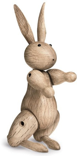 Kay Bojesen Kaninchen Figuren 16 cm Holzfiguren Weihnachtsdekoration, Holz