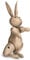 Kay Bojesen Kaninchen Figuren 16 cm Holzfiguren Weihnachtsdekoration, Holz