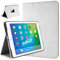 doupi Deluxe Protección Funda para iPad Air 2, Smart Sleep/Wake Up función 360 Grados giratoria del Caso del Soporte Bolsa, Blanco