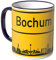 WANDKINGS® Tasse, Skyline Bochum - LILA
