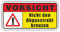 folien-zentrum - Vorsicht Abgasstrahl 12 x 6 cm - hochwertiger Aufkleber Auto Tuning - OEM & JDM Autosticker - Lustige Sticker Decal für Car - Stickerbomb - Autoaufkleber - Made in Germany