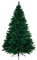 BB Sport Christbaum Weihnachtsbaum 120 cm Dunkelgrün PVC Tannenbaum Künstlich Standfuß Klappsystem