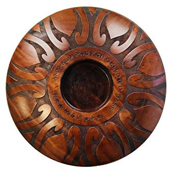 MI&VI Cello und Kontrabass Rund Endpin Stop - Perfekt Rest, Sound Stopper, Anti Rutsch Halter Pin, Echtholz