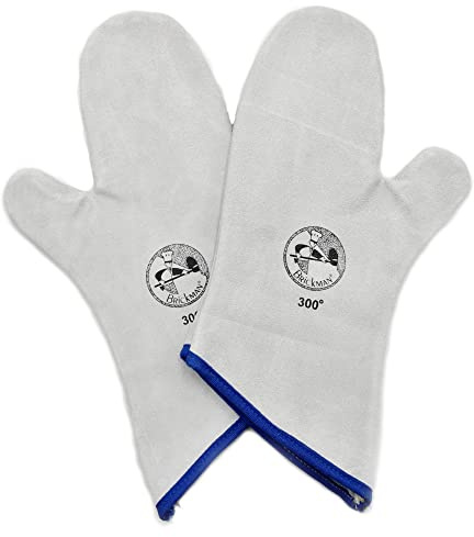 Topfhandschuhe Rotation Handgelenk-Diagonal Professionelle Leder von 300 °C