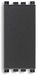 Vimar 0T19041 Copriforo, Grigio, Set di 2 Pezzi