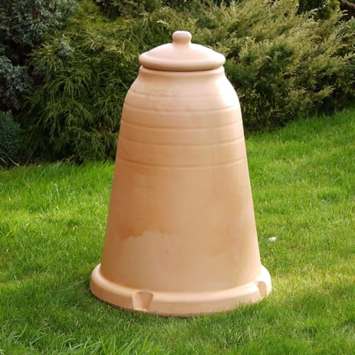 Original Organics Rhubarb Forcer – Antique Terracotta Effect, UV stabilised plastic Durable Garden Pot for Faster Rhubarb Growth