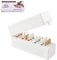 30 Löcher Nagelbohrer Halter, Maniküre Werkzeuge Aufsatz Aufbewahrungsbox für Nagelfräser Aufsatz Bit Set Nail Art Drill Organizer Container Staubdichter