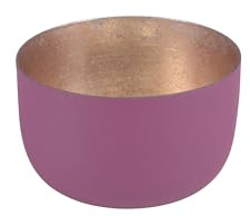 Gift Company Madras Windlicht S Burgundy/Gold H5Cm, D8Cm