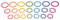 TickiT 73977 Rainbow Wooden Rings - Pack of 21