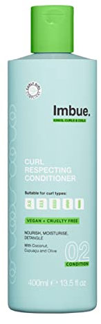 Imbue Curl Respecting Locken-Conditioner - Vegan und 'Curly Girl'-Methode freundlich, 400ml