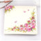 20pcs Pink Flowers Napkins Paper Dinner Lunch Decoupage Tissue for Party Cafe Tableware Decoration